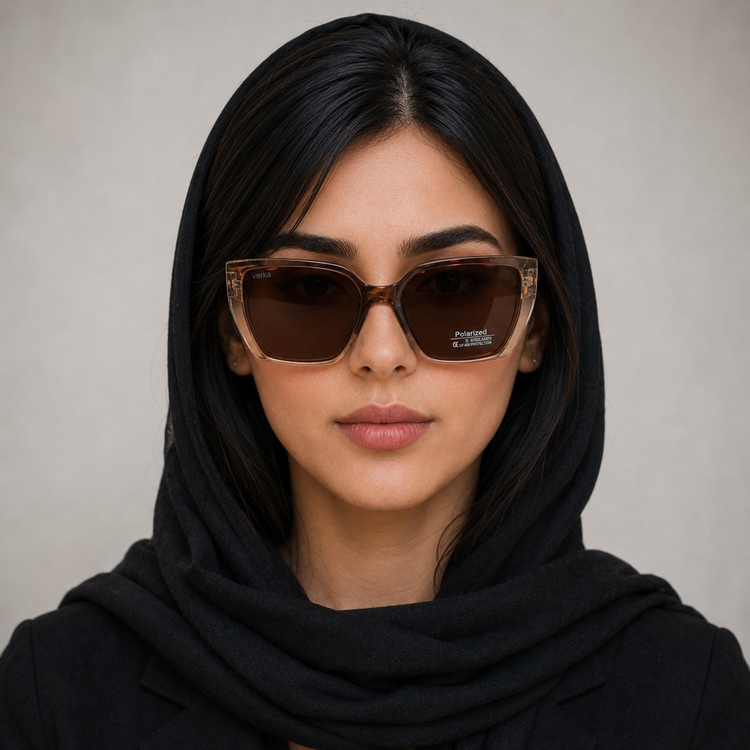 عینک آفتابی پلاریزه برند ورکا مدل 4042 | UV400 | مناسب بانوان