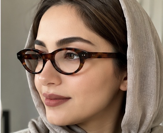 عینک بلوکات موسکات بیضی مدل کلاسیک کد ۲۰۴۲ | یونیسکس
