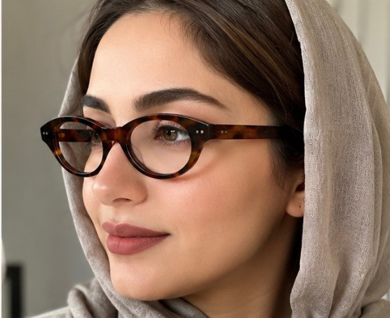عینک بلوکات موسکات بیضی مدل کلاسیک کد ۲۰۴۲ | یونیسکس