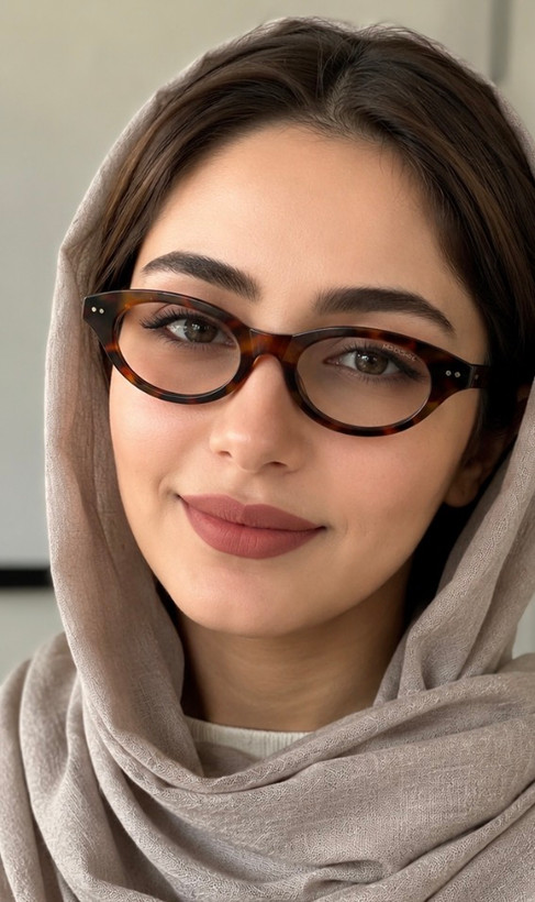 عینک بلوکات موسکات بیضی مدل کلاسیک کد ۲۰۴۲ | یونیسکس
